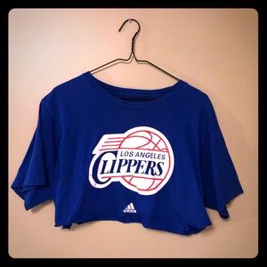 LA Clippers Crop T-shirt